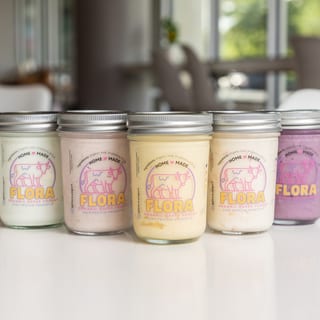 Strawberry Greek Yogurt by Flora